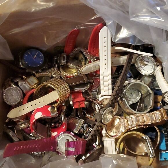 Resellers Lot of 15 Watches Collectors Flea Market‎ Crafters Steampunk NO OFFERS - Picture 1 of 3